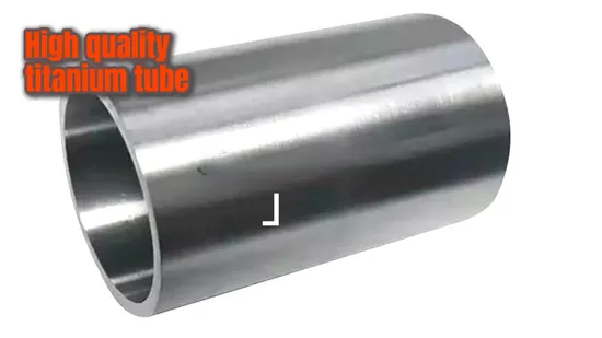 医療グレードチタンパイプ Gr2 Gr23 3mm 8mm 15mm ASTM F136 外科用器具用