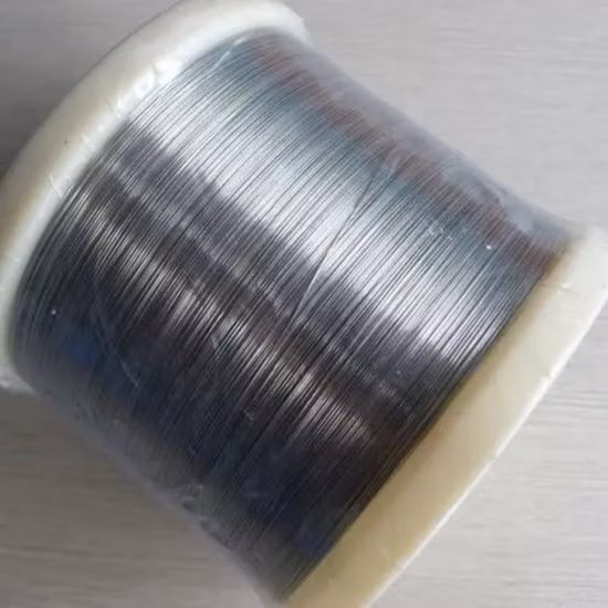 水中機器保護用均一コーティング0.7mmチタンワイヤー